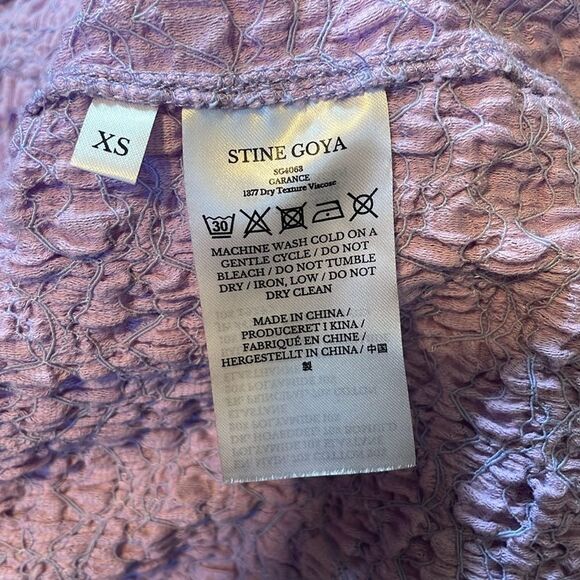 Stine Goya Garance Off The Shoulder Midi Dress in Lilac - Picture 8 of 11